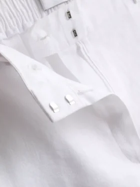 The Edit klassiske shorts i hør