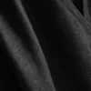 The Edit-linnebluse med V-udskæring og krydsning