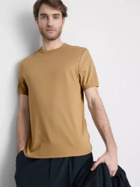 The Edit merceriseret slim-fit T-shirt