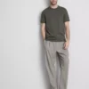The Edit merceriseret slim-fit T-shirt