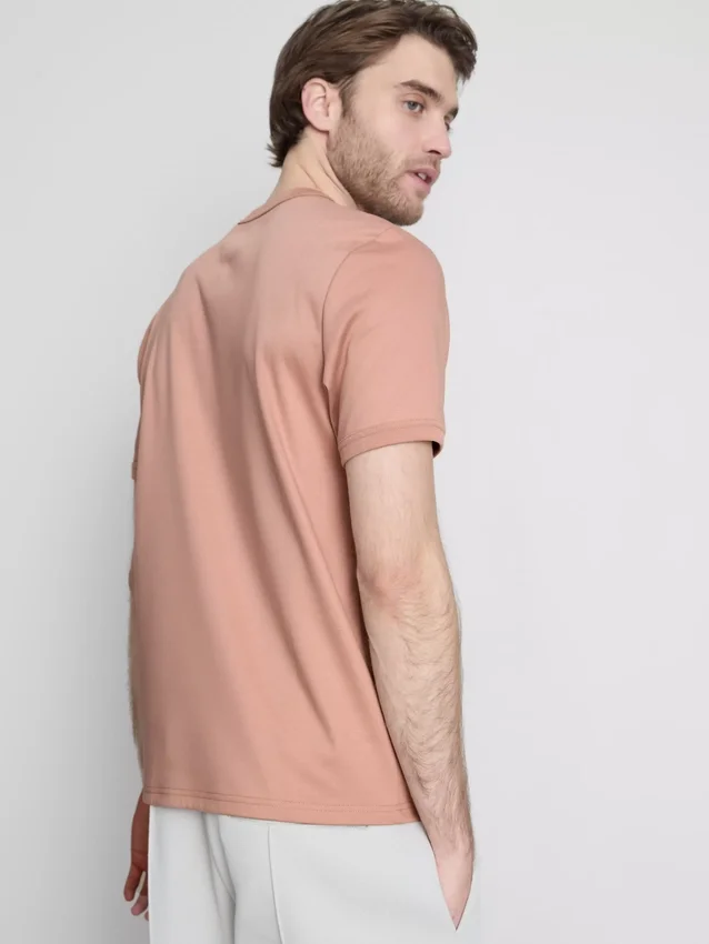 The Edit merceriseret slim-fit T-shirt