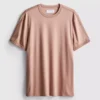 The Edit merceriseret slim-fit T-shirt