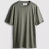 The Edit merceriseret slim-fit T-shirt