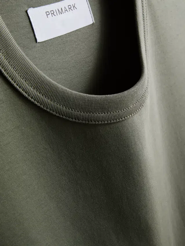 The Edit merceriseret slim-fit T-shirt