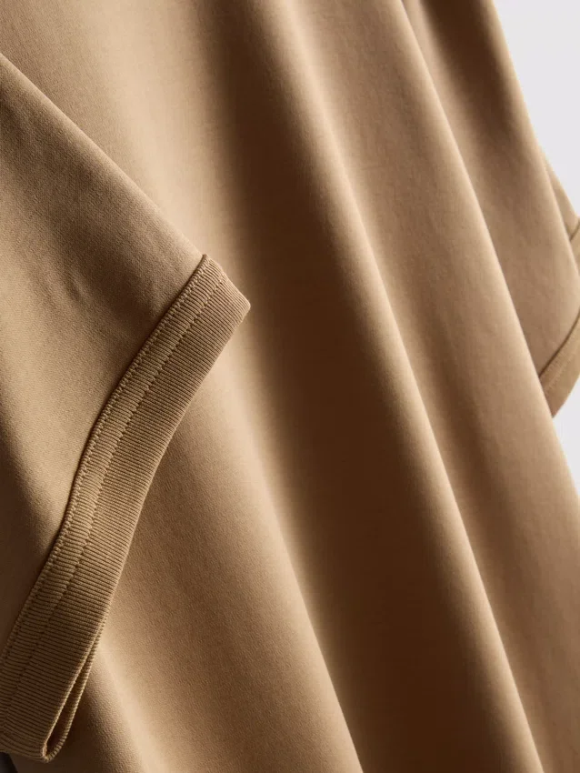 The Edit merceriseret slim-fit T-shirt
