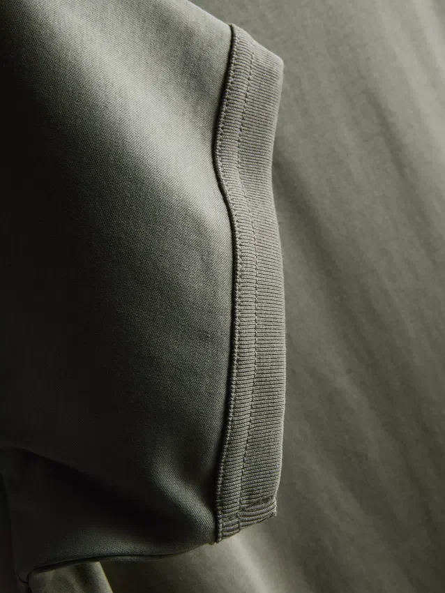 The Edit merceriseret slim-fit T-shirt