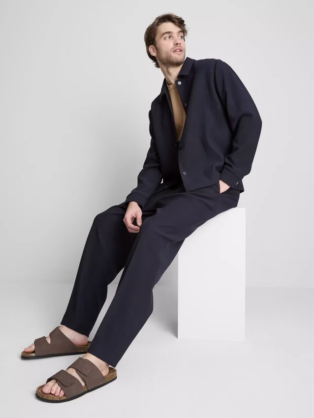 The Edit plissébukser
