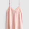 The Edit pyjamasser-cami-top i satinblonder