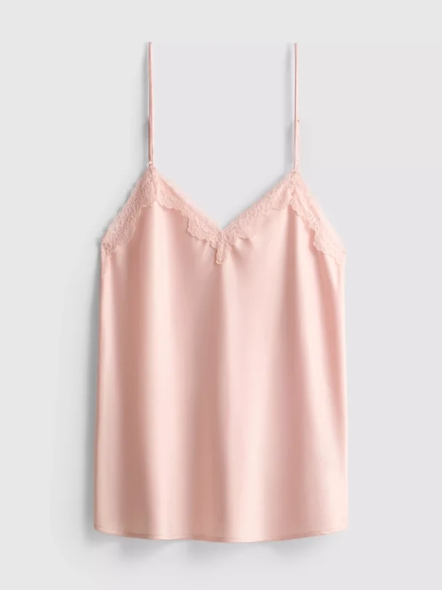 The Edit pyjamasser-cami-top i satinblonder