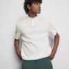 The Edit ribbet poloshirt