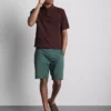 The Edit ribbet poloshirt