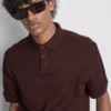The Edit ribbet poloshirt