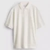 The Edit ribbet poloshirt