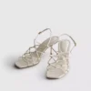 The Edit-sandaler med flettede stilethæle