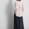 The Edit-skjorte i bomuldsrig stribet poplin