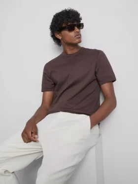 The Edit slim-fit bomulds-T-shirt