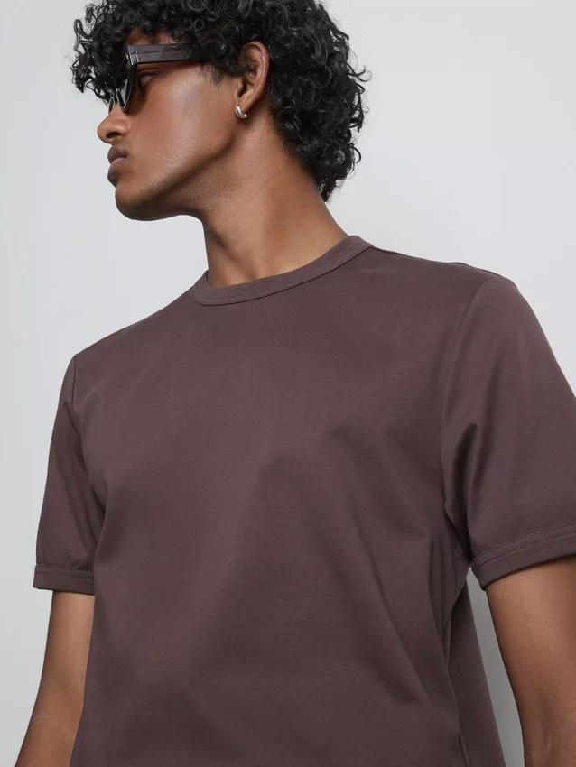 The Edit slim-fit bomulds-T-shirt