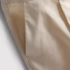 The Edit slim fit-bukser med peached-finish