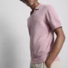 The Edit strikket poloshirt