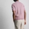 The Edit strikket poloshirt