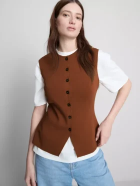 The Edit strikket top med knapper
