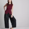 The Edit strikket top med knapper
