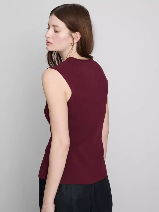 The Edit strikket top med knapper
