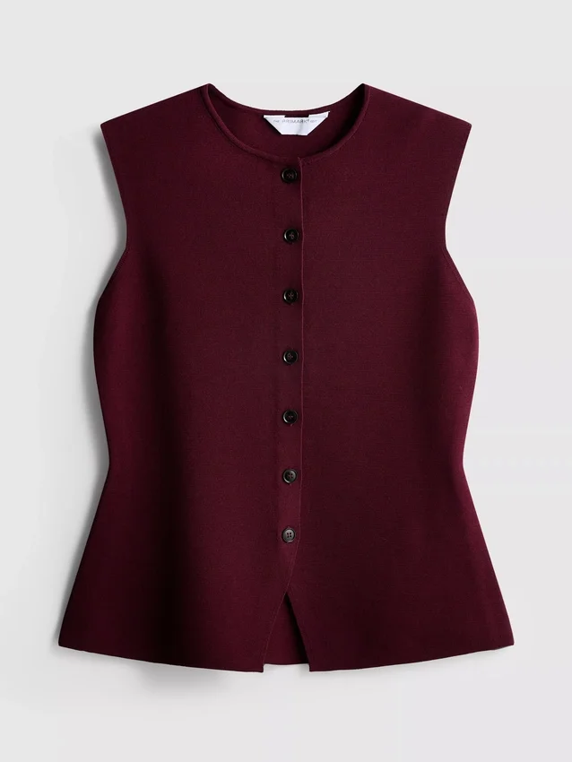 The Edit strikket top med knapper