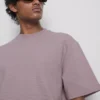 The Edit T-shirt i struktureret bomuld