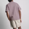 The Edit T-shirt i struktureret bomuld