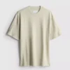 The Edit T-shirt i struktureret bomuld