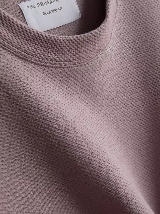 The Edit T-shirt i struktureret bomuld