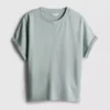 The Edit-t-shirt med synlige sømdetaljer