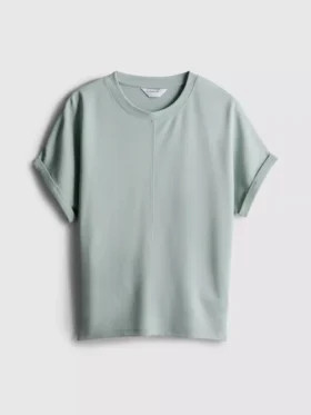 The Edit-t-shirt med synlige sømdetaljer