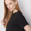The Edit-t-shirt med synlige sømdetaljer