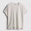 The Edit-t-shirt med synlige sømdetaljer