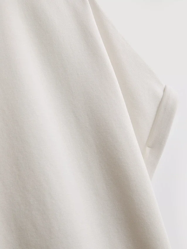 The Edit-t-shirt med synlige sømdetaljer