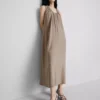 The Edit trapez-maxi-kjole