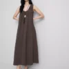 The Edit trapez-maxi-kjole