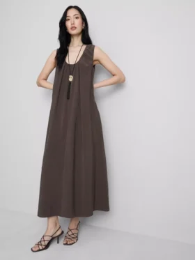 The Edit trapez-maxi-kjole