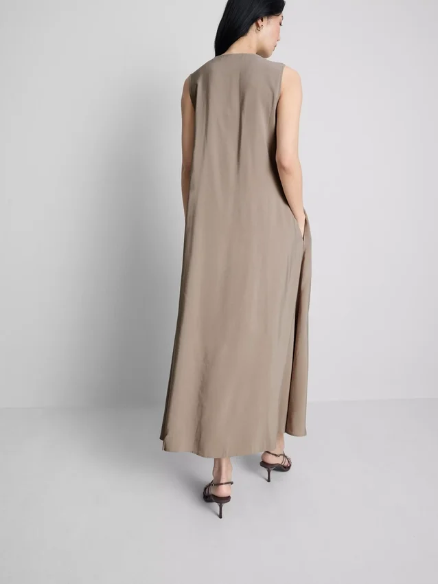 The Edit trapez-maxi-kjole