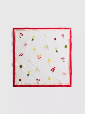 The Primark Scene | 55 x 55 broderet tørklæde