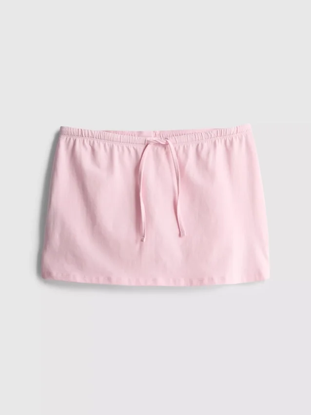 The Primark Scene | A-formet skort med højt bomuldsindhold