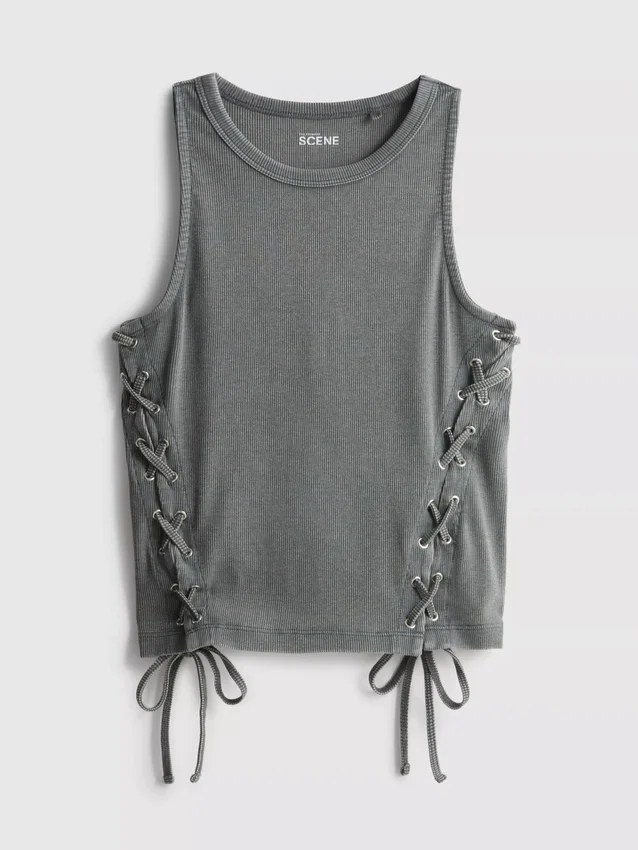 The Primark Scene | Baby-T-shirt med sløjfedetalje