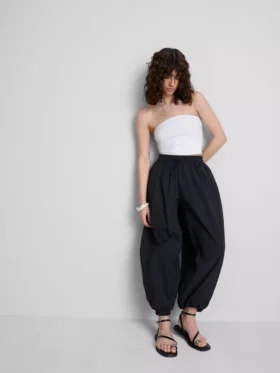 The Primark Scene | Bandeau-top i bomuldsrig jersey