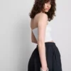 The Primark Scene | Bandeau-top i bomuldsrig jersey