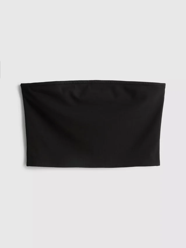The Primark Scene | Bandeau-top i bomuldsrig jersey