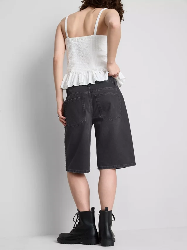 The Primark Scene | bomuldsdenim-shorts med nitter