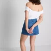 The Primark Scene | Bomuldsrig top med bare skuldre