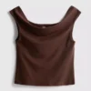 The Primark Scene | Bomuldsrig top med bare skuldre